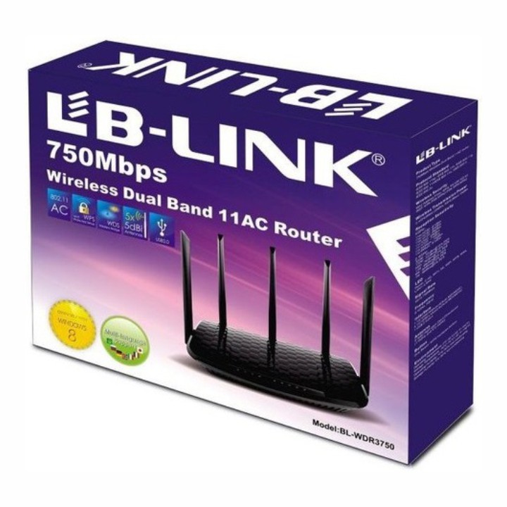 2 Model Bộ phát sóng Wifi LB-LINK – CHÍNH HÃNG – Bảo hành 24 tháng – Bộ phát Router Wifi BL-WR450H & BL-WDR3750