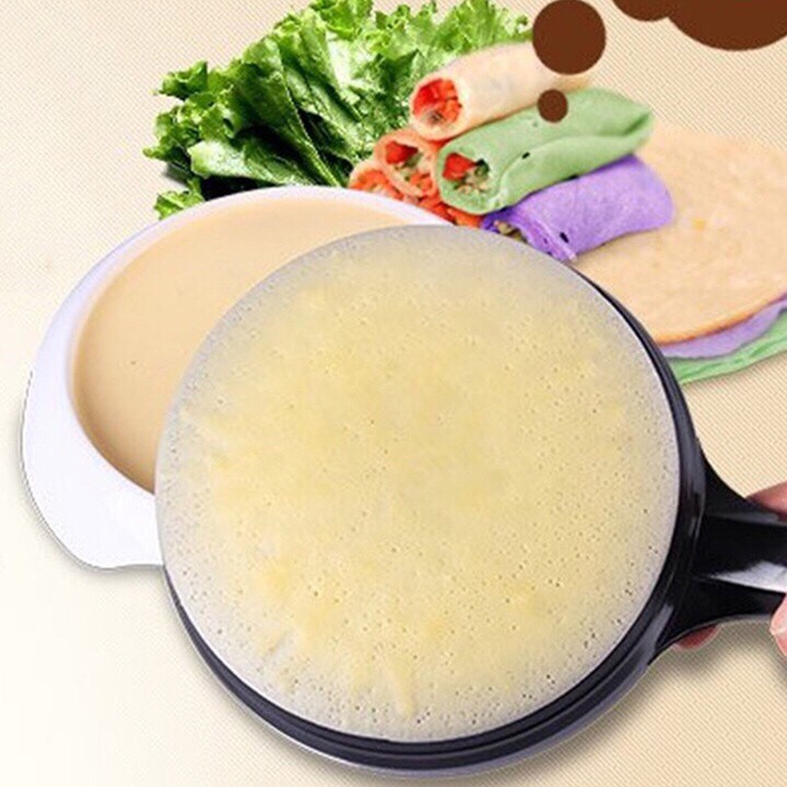 Chảo làm bánh đa năng, bánh tráng, bánh cuộn, bánh pancake, bánh crepe