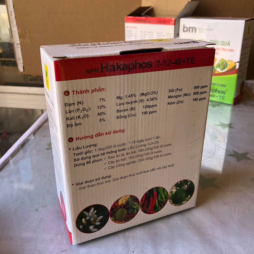 Phân bón lá đa trung vi lượng Hakaphos  250g