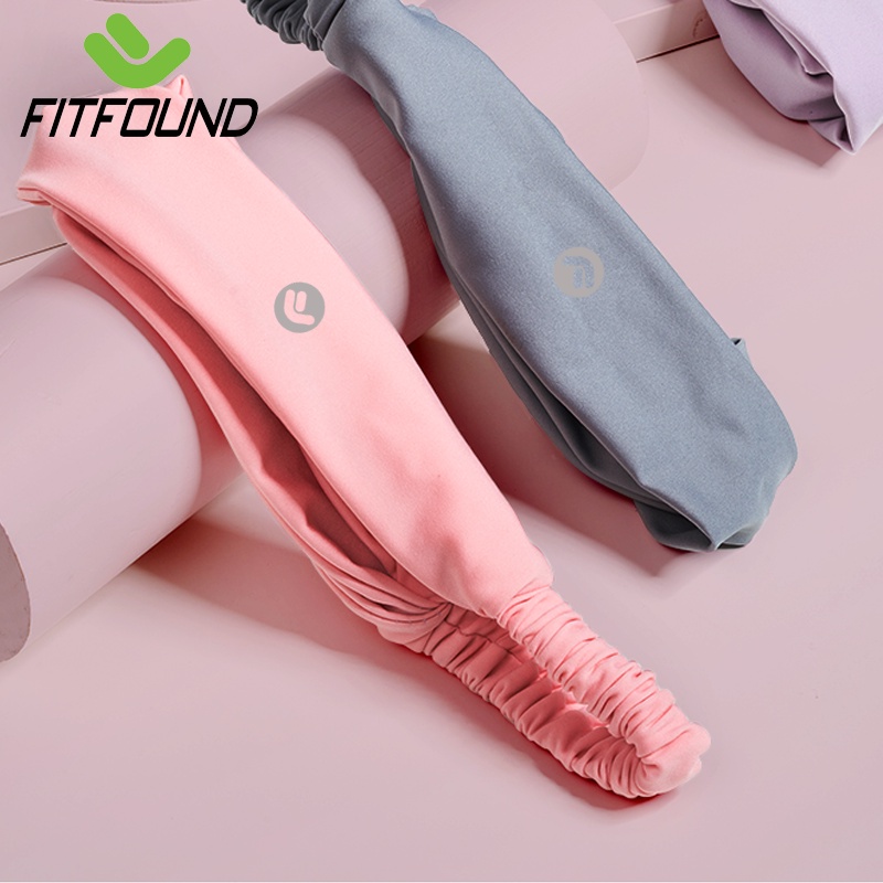 Băng Đô Thể Thao Headband Nylon Spandex Đeo Trán Thấm Chặn Mồ Hôi Bản 6 Cm
