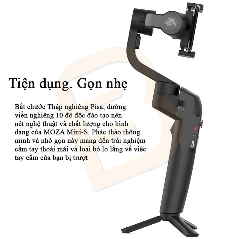 [kho sẵn sàng] Tay Cầm Gimbal chống rung cho điện thoại Moza mini S (Bảo hành 12 tháng)