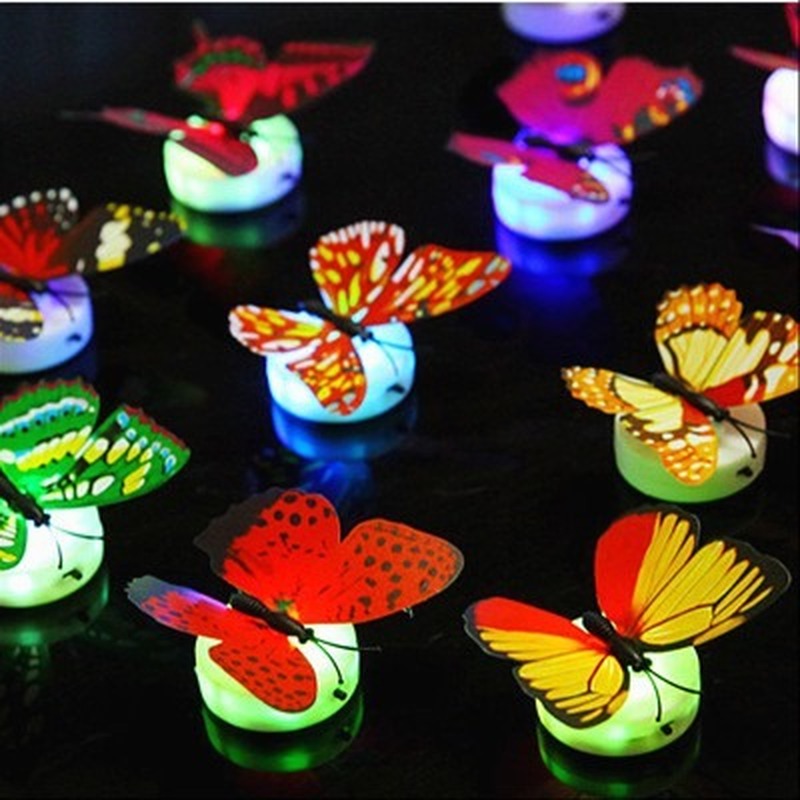 Đèn Ngủ LED Trang Trí Hình Bướm Xinh Xắn