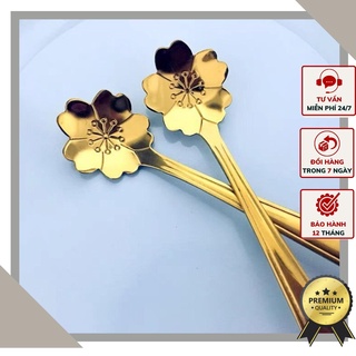 Combo 30 thìa hoa mai vàng Siêu đẹp, Sang Trọng