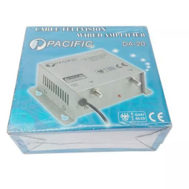 Bộ khuếch đại tín hiệu truyền hình cáp Pacific da20