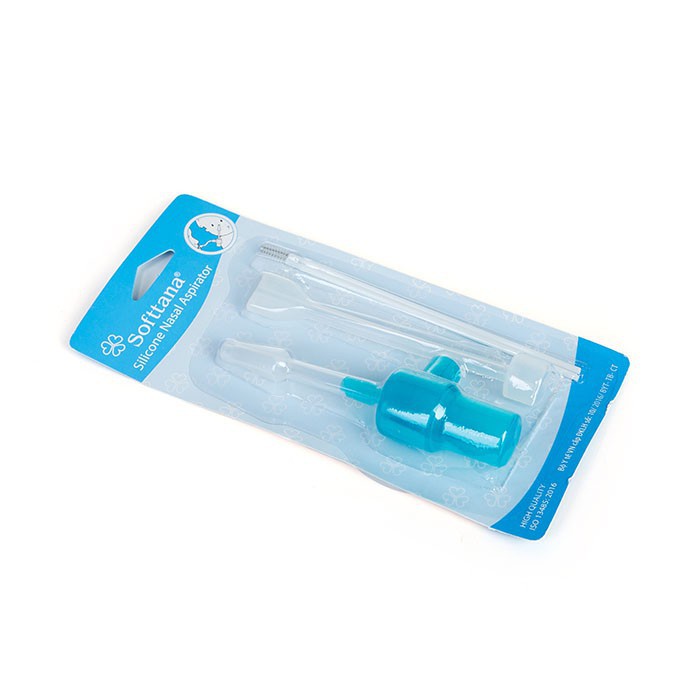 Hút mũi đầu mềm Silicone SOFTTANA, dụng cụ hút mũi silicon, thiết kế hiện đại, an toàn bé trai bé gái - soleil shop