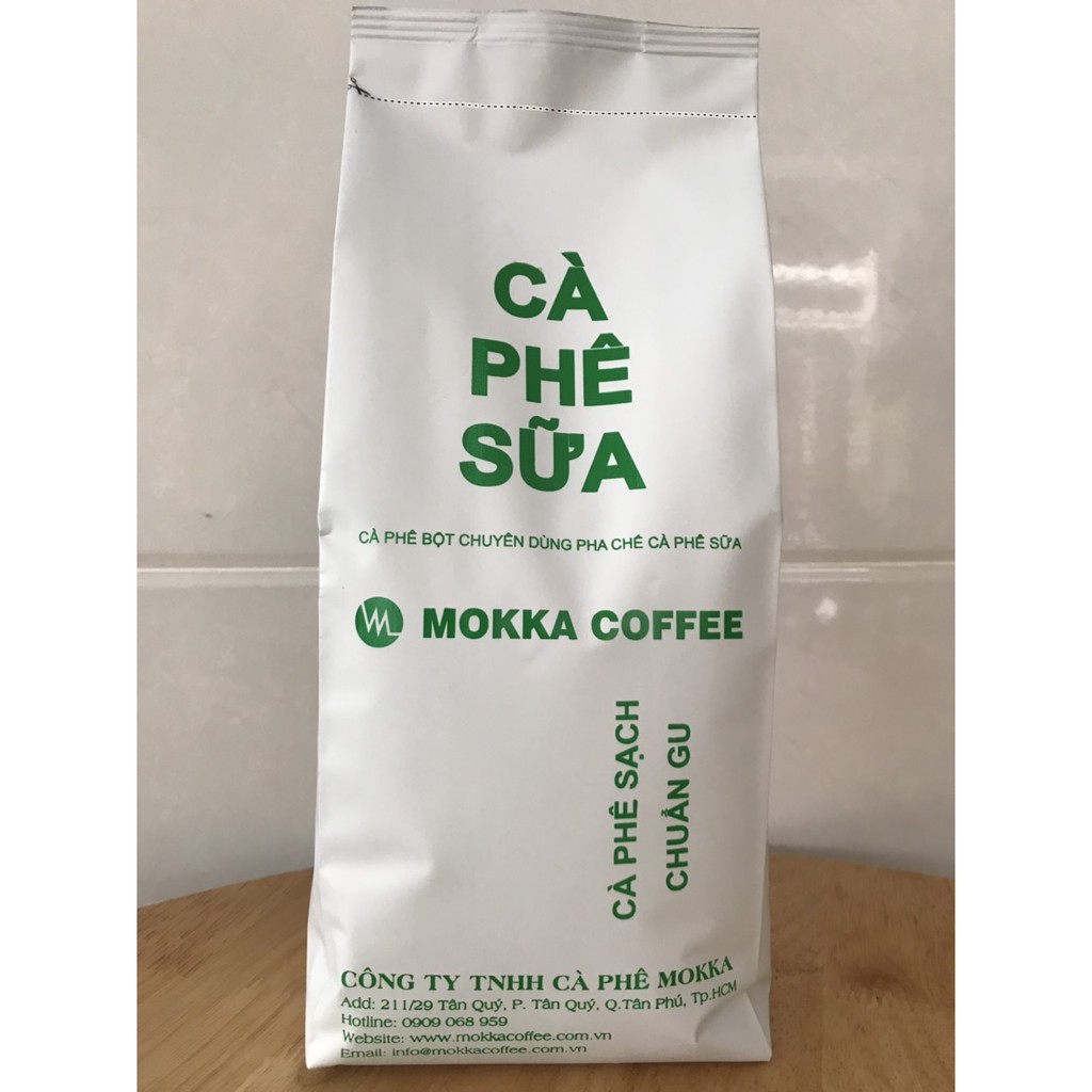 Cà phê sữa 1kg thương hiệu MOKKA COFFEE - cà phê rang xay-cà phê bột pha phin