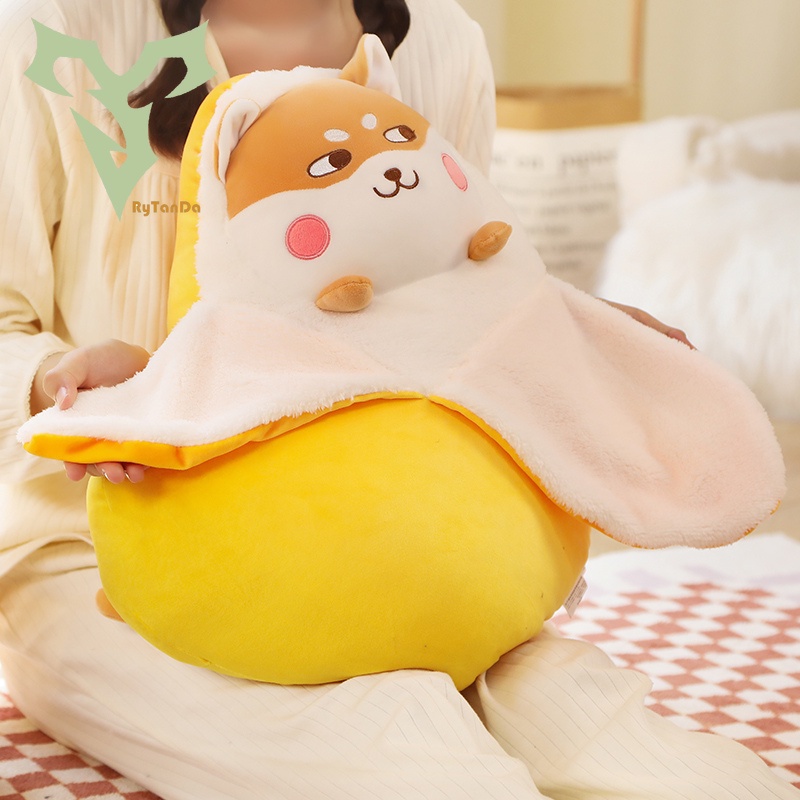Đồ chơi nhồi bông Hình Chó Và Bò Sữa Dễ Thương Cho Bé
