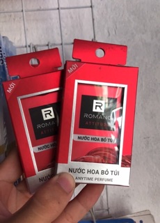 Nước hoa bỏ túi romano 18ml