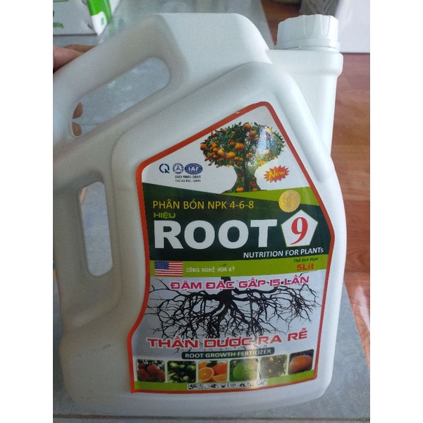 THẦN DƯỢC RA RỄ ROOT 9 (CAN 5LIT) SIÊU RA RỄ