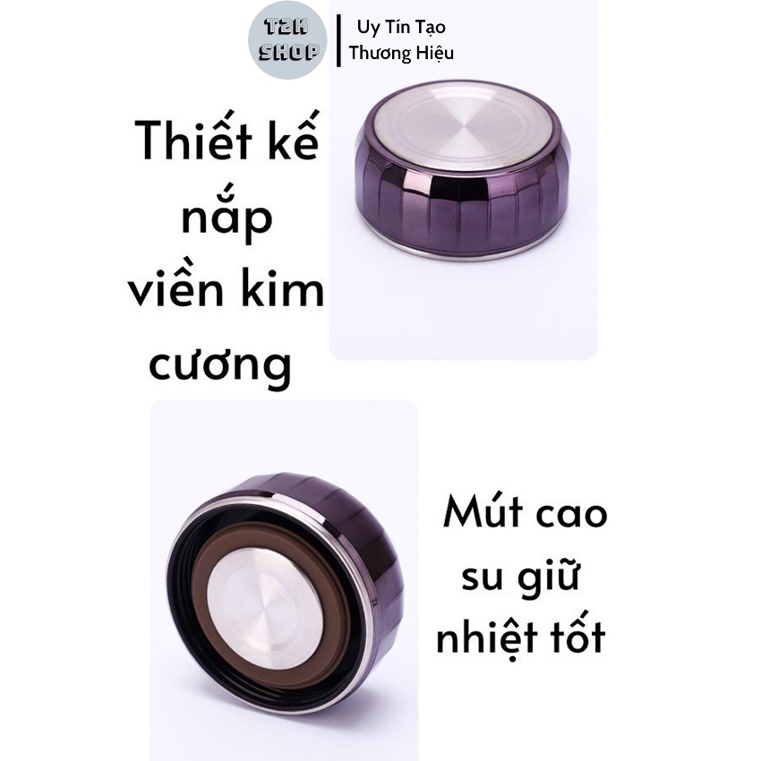 Bình đựng nước giữ nhiệt 1500ml - Bình giữ nhiệt nóng lạnh chất liệu inox 304 cao cấp - T2K Shop