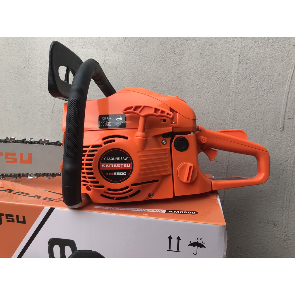 Cưa xăng KAMATSU 68CC chính hãng- cưa xích chạy xăng kamatsu bảo hàng 12 tháng