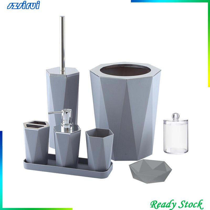 Cốc Đựng Bàn Chải Đánh Răng Và Xà Phòng Tiện Dụng Cho Phòng Tắm