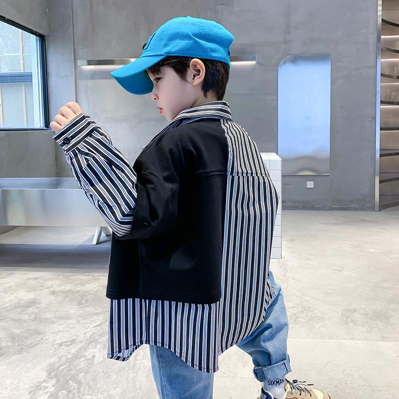 Áo Thun Thời Trang Mùa Xuân Hàn Quốc 2022 Dành Cho Bé Trai Mới