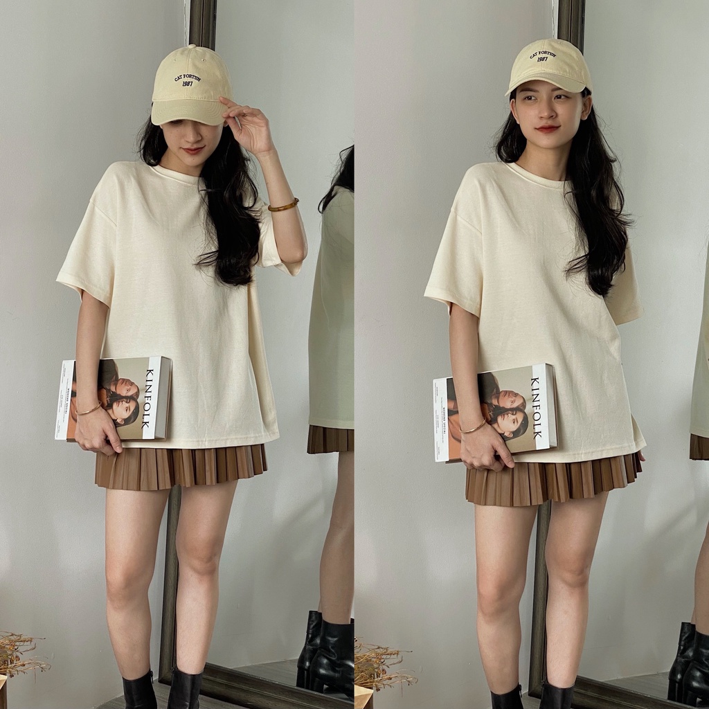 ÁO PHÔNG TRƠN FORM RỘNG_AT933