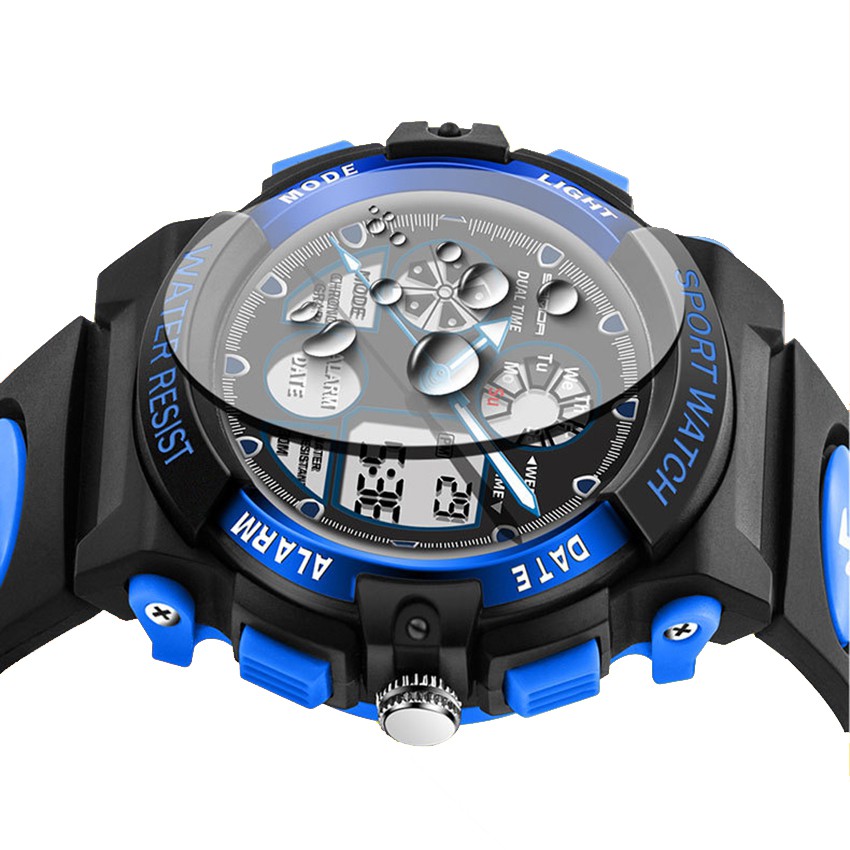 Đồng Hồ Thể Thao Trẻ Em Skmei 11KCW63 Dây Nhựa (Có 4 Màu: Xanh, Đen, Vàng, Đỏ) + Tặng pin Nhật, móc khoá Khôi Nguyên | BigBuy360 - bigbuy360.vn