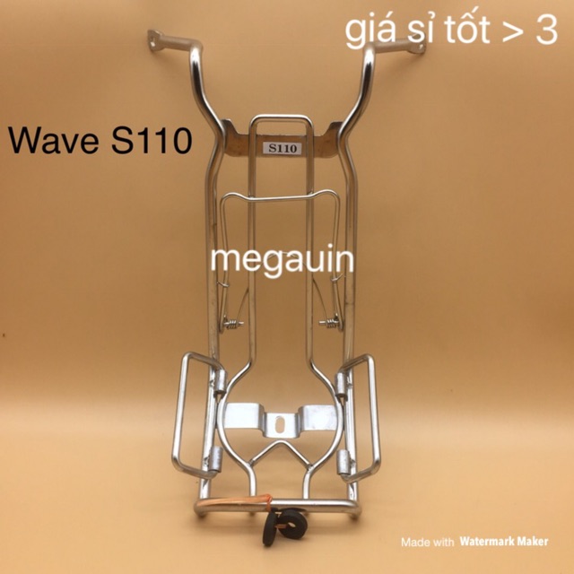 BAGA TRƯỚC THÉP DÀY 10 LY WAVE, BLADE, RSX CÁC ĐỜI 2000-2021