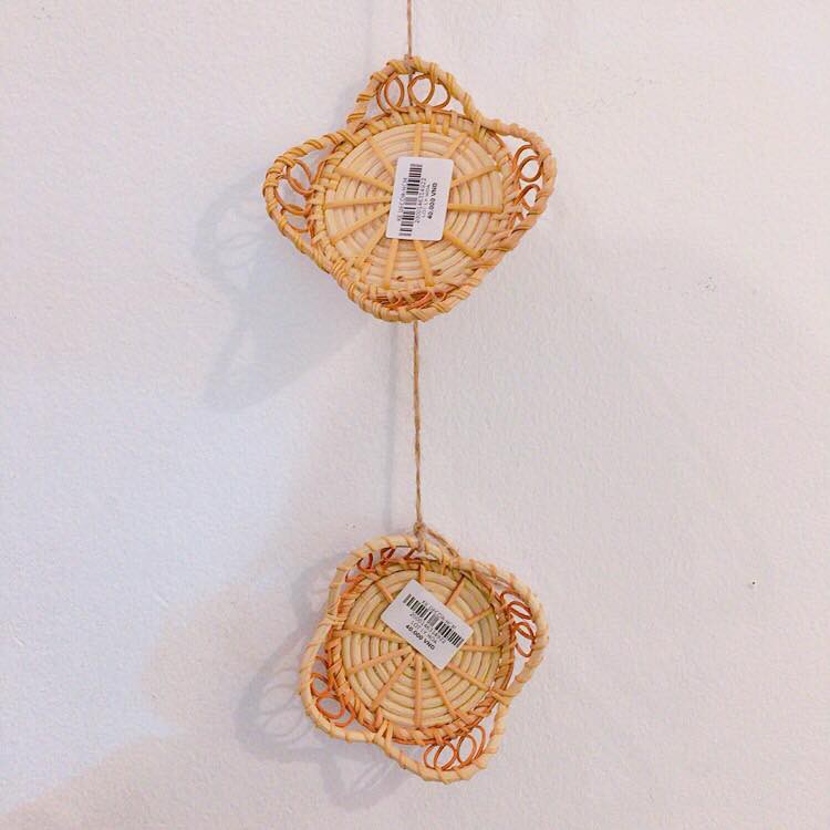 Lót ly mây hoa mai