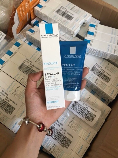 Set làm giảm mụn Laroche-posay Dou+ tặng kèm sữa rửa mặt 50ml | BigBuy360 - bigbuy360.vn