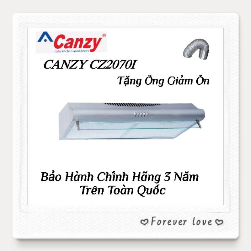 Máy Khử Mùi INOX Cao Cấp CANZY CZ2070I