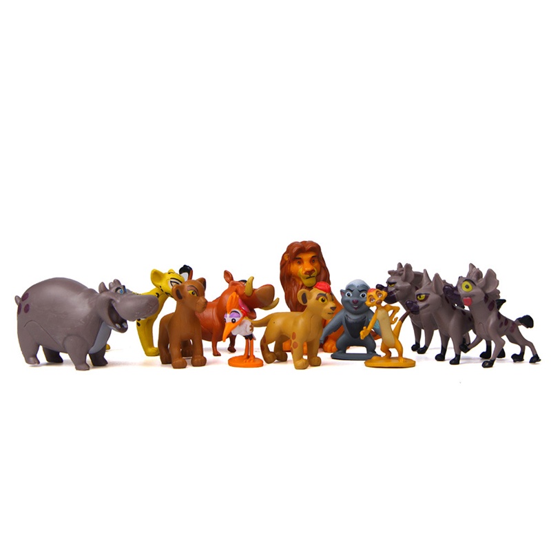 DISNEY Set 12 Mô Hình Nhân Vật Phim Hoạt Hình Vua Sư Tử Simba