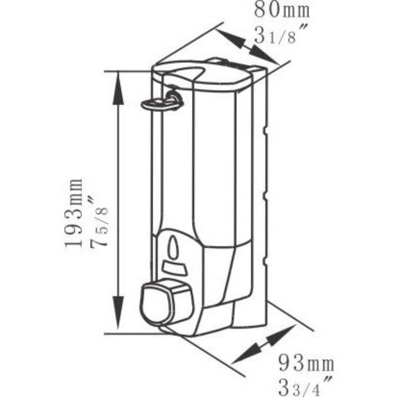 CHÍNH HÃNG XINDA Lọ đựng nước rửa tay; nước rửa bát dầu gội sữa tắm