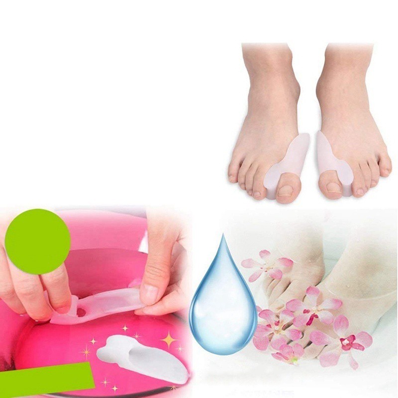 Set 2 miếng silicone bảo vệ ngón chân cái tránh bị đau khi mang giày