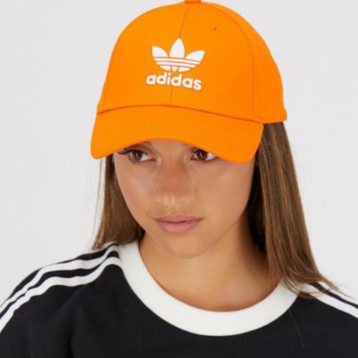 💖[ HÀNG XUẤT FULL TAG CODE ] Nón / Mũ lưỡi trai  Adidas Trefoil Baseball Cap - Orange EK2997 / Ảnh Thật / GIÁ TỐT NHẤT