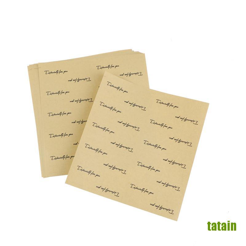 1 Xấp 10 tờ 200 miếng dán ghi chữ Especially for you độc đáo dùng trang trí gói quà thủ công DIY