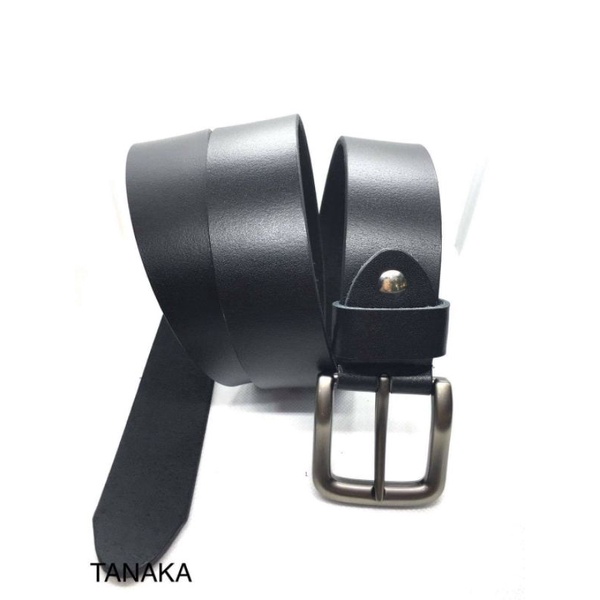 Thắt lưng khóa kim Tanaka (da bò 1 lớp, bảo hành 2 năm)