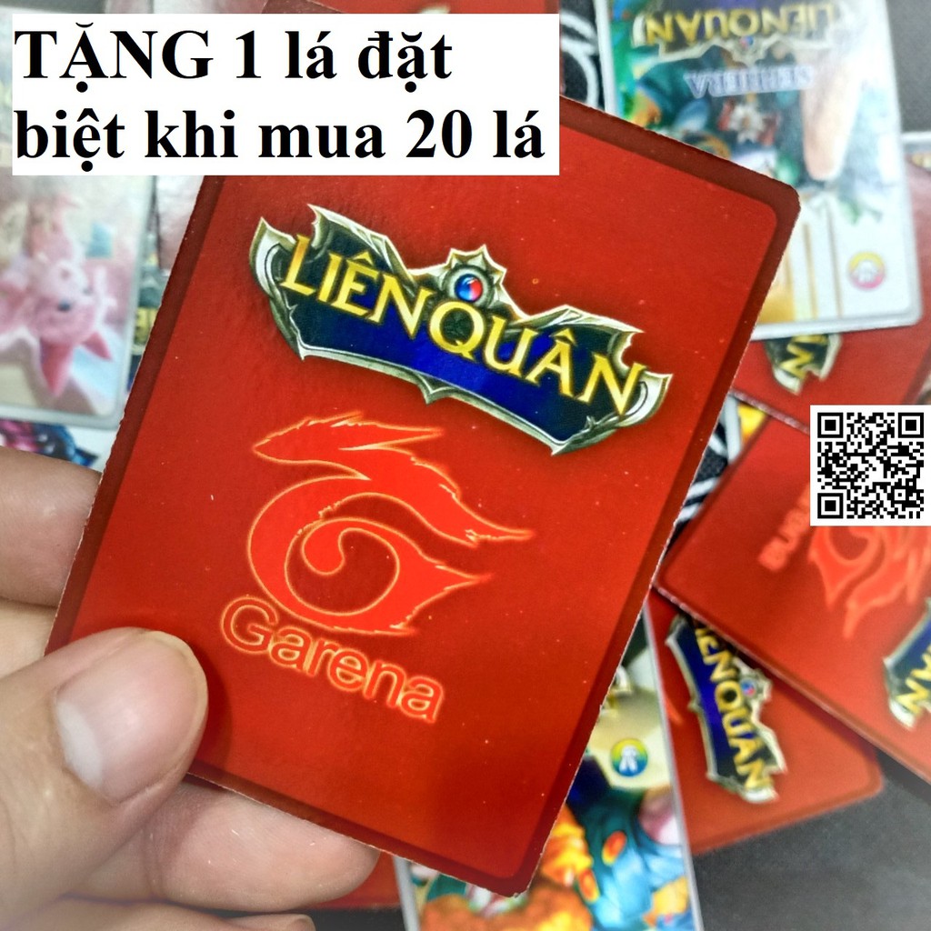 1459-R Thẻ Tướng liên minh huyền thoại (CAM KẾT KHÔNG TRÙNG) tặng 1 lá đặt biệt khi mua 20 lá