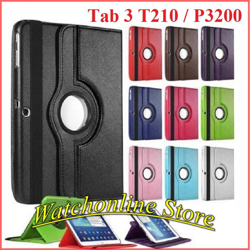 Bao da xoay 360 độ Samsung Galaxy TAB3 7.0 T210 / P3200  Samsung Galaxy Tab 3 7.0 SM-T210 T211/GT-P3200