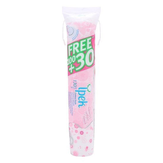 Bông Tẩy Trang Ipek Thổ Nhĩ Kỳ 100 miếng + 30 miếng