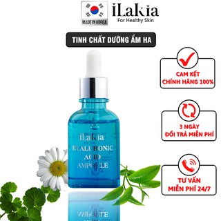 Tinh chất ha ilakia tinh chất dưỡng ẩm trắng da phục hồi da hàn quốc