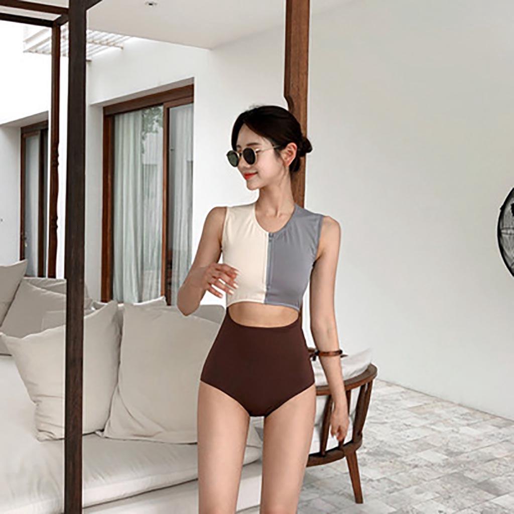 Đồ bơi một mảnh phong cách Hàn Quốc trẻ trung dành cho nữ