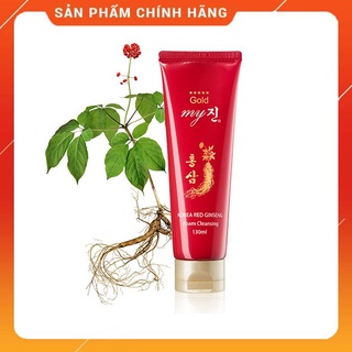 Sữa rửa mặt sâm đỏ my jin gold cao cấp hàn quốc 130ml