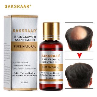 SAKSRAAR Tinh Dầu Kích Thích Mọc Tóc Và Chống Rụng Tóc Hiệu Quả