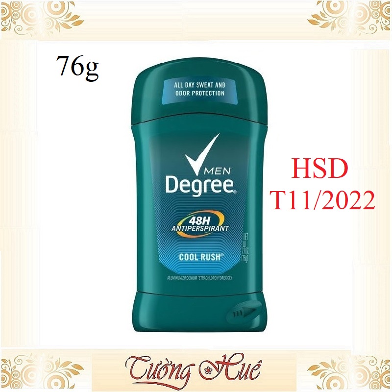 Lăn Khử Mùi Nam Degree Men 48H Antiperspirant - 76g ( Có lựa mùi )