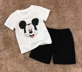 Set quần áo mickey HM