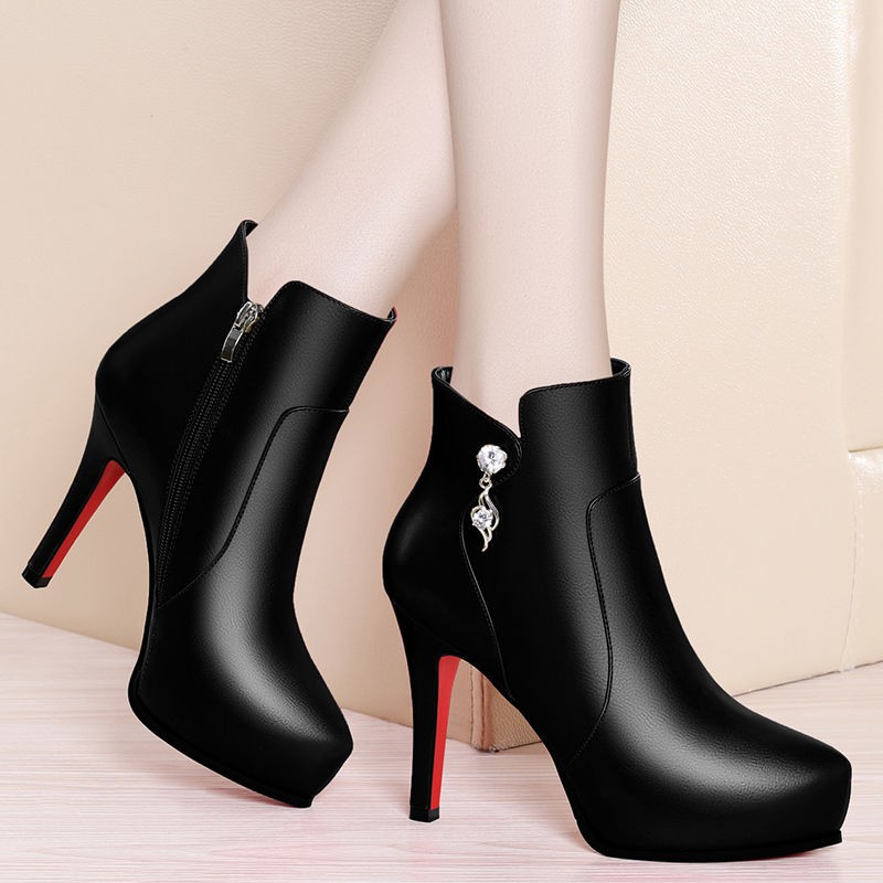 Giày Bốt Cao Gót Nhọn Thời Trang Thu Đông 2019 Cho Nữ | BigBuy360 - bigbuy360.vn