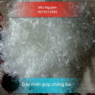 50m Dây miến đen, trắng chống bai dão khi may