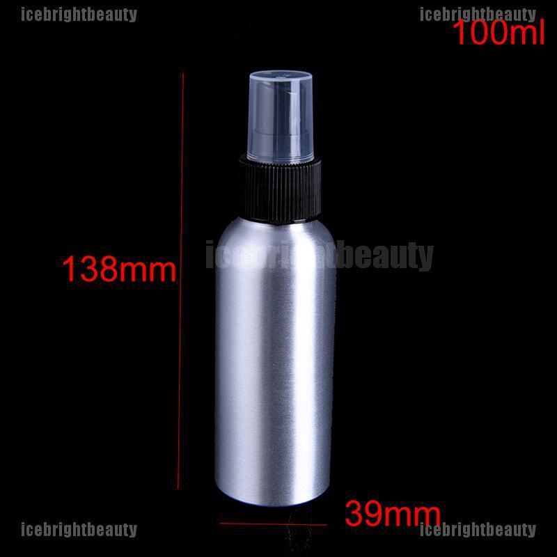 (hàng Mới Về) Bình Xịt Bằng Nhôm Dung Tích 1x30 / 50 / 100ml Dùng Trong Salon Làm Tóc | BigBuy360 - bigbuy360.vn