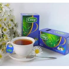 Trà cozy túi lọc nhiều hương vị đào, dâu, nhài, sen, hạc hà, táo, xanh, hồng trà