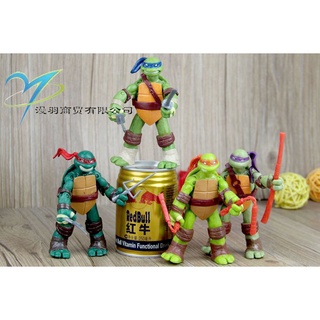 Set 4 Mô Hình Ninja Rùa 12cm