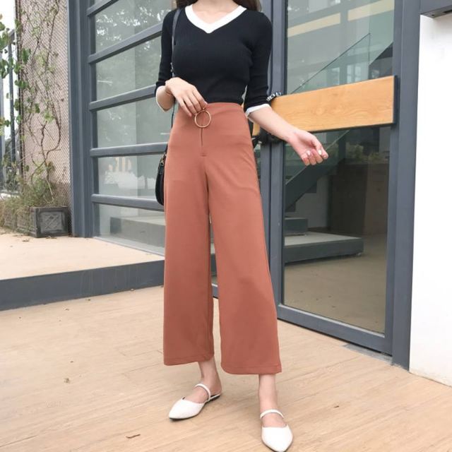 [Có sẵn]Quần cluth dáng lững quần ống rộng ulzzang | BigBuy360 - bigbuy360.vn