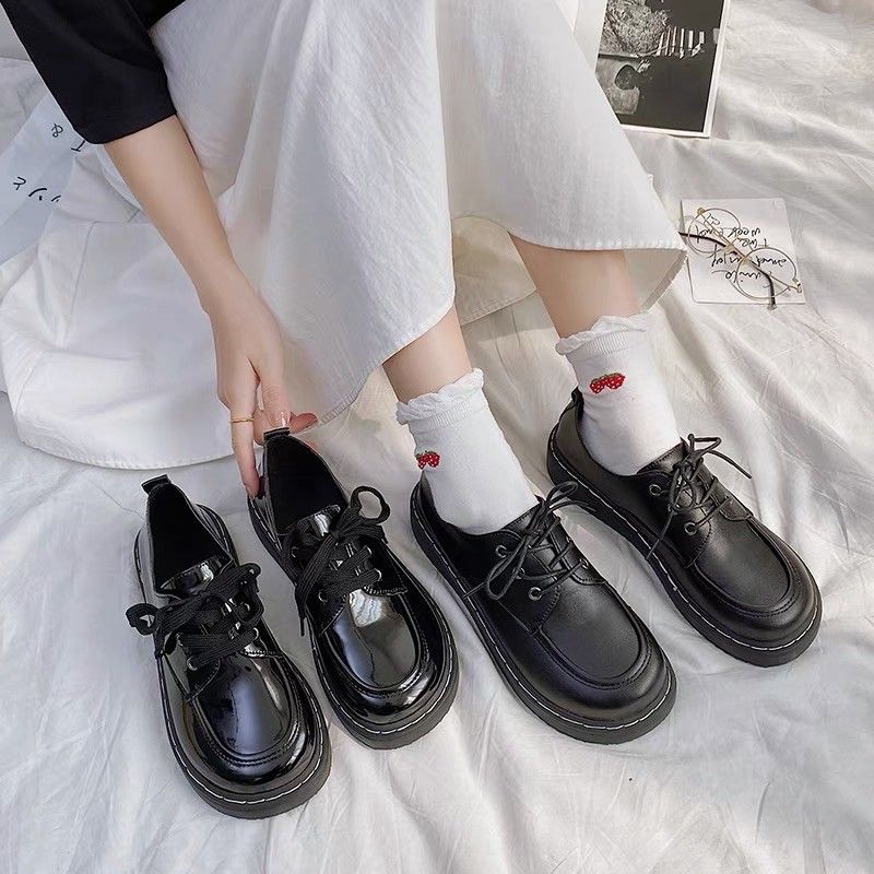 (Hàng có sẵn) Giày oxford mũi tròn vintage BIG SIZE 41-43