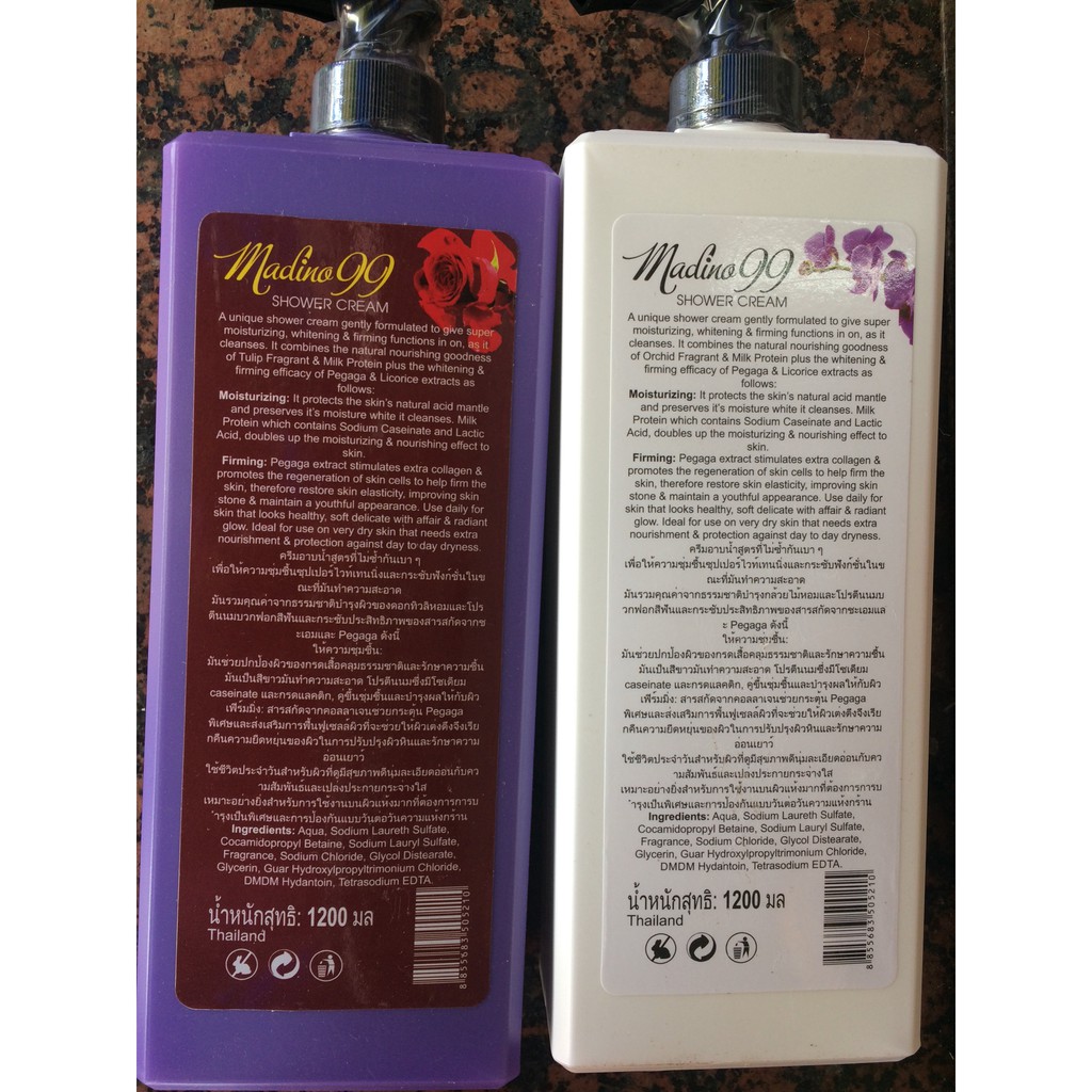 Sữa tắm Madino 99 Thái Lan chai 1200ml