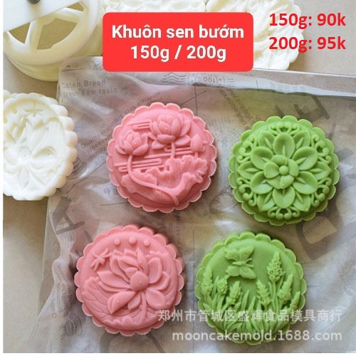 Các mẫu khuôn trung thu lò xo 150g mới nhất năm 2021