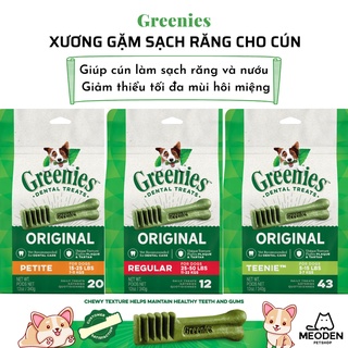 Xương gặm sạch răng cho cún Greenies (Date 2025)