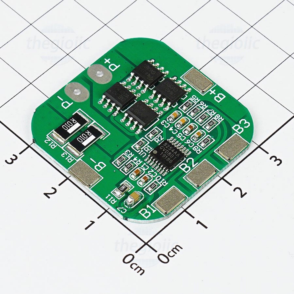 Mạch Sạc Cân Bằng Và Bảo Vệ Pin 16.8V 4S 20A Dùng Đóng Pin Robot Hút Bụi Lau Nhà