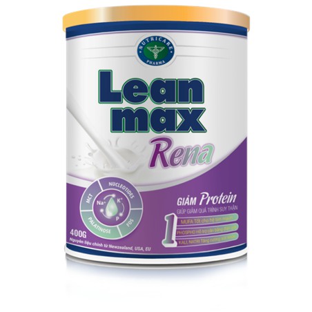 sữa Leanmax Rena 1 900g- cho bệnh nhân suy thận,chưa chạy thận